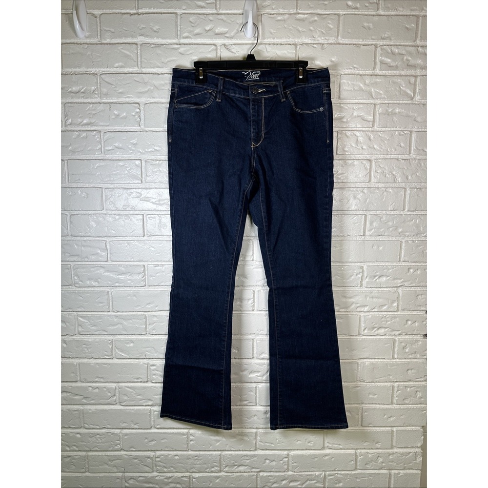 Old Navy Size 10 Regular Flirt Dark Wash Bootcut Jeans Stretch Denim Y2K